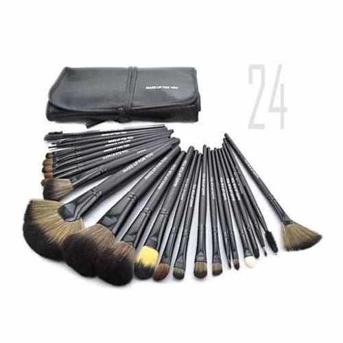 24 Piece High Quality Makeup Brush Set