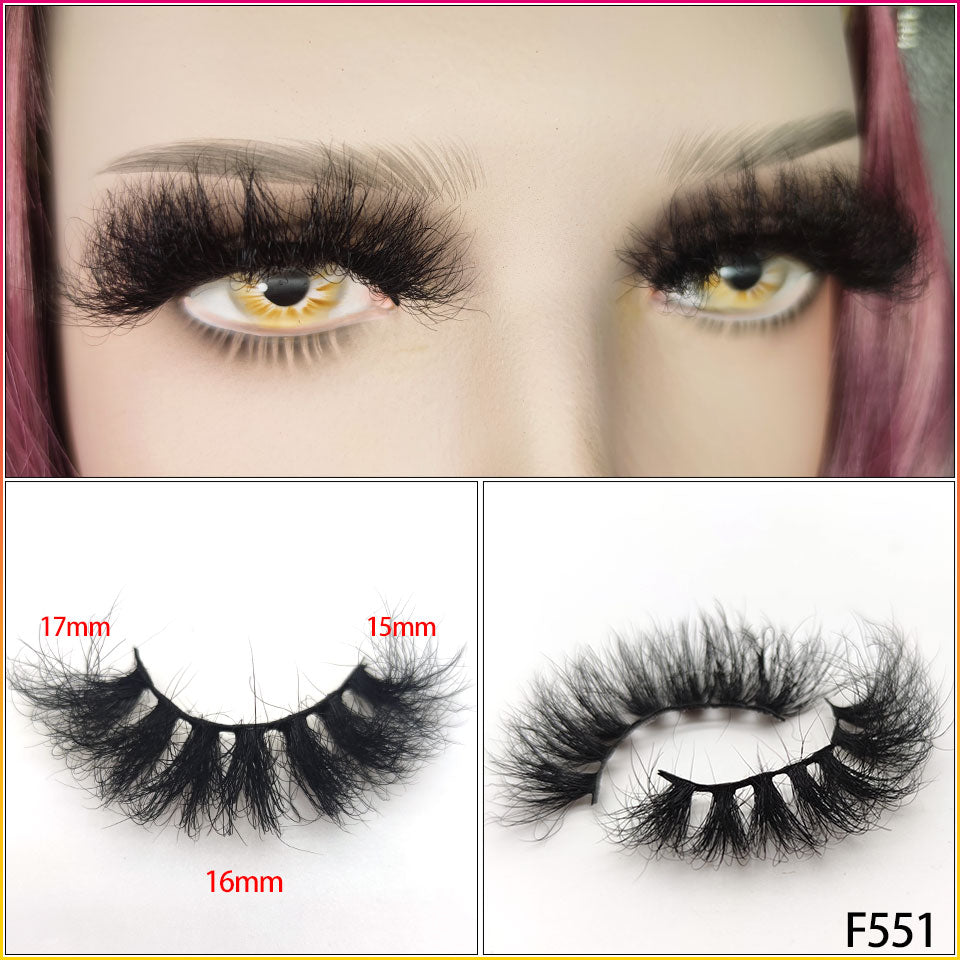 3D Mink Eyelashes 100% Cruelty Free Lashes Reusable Lashes Natural Wispy False Lashes Makeup Wholesale Strip Fluffy Cat Lash