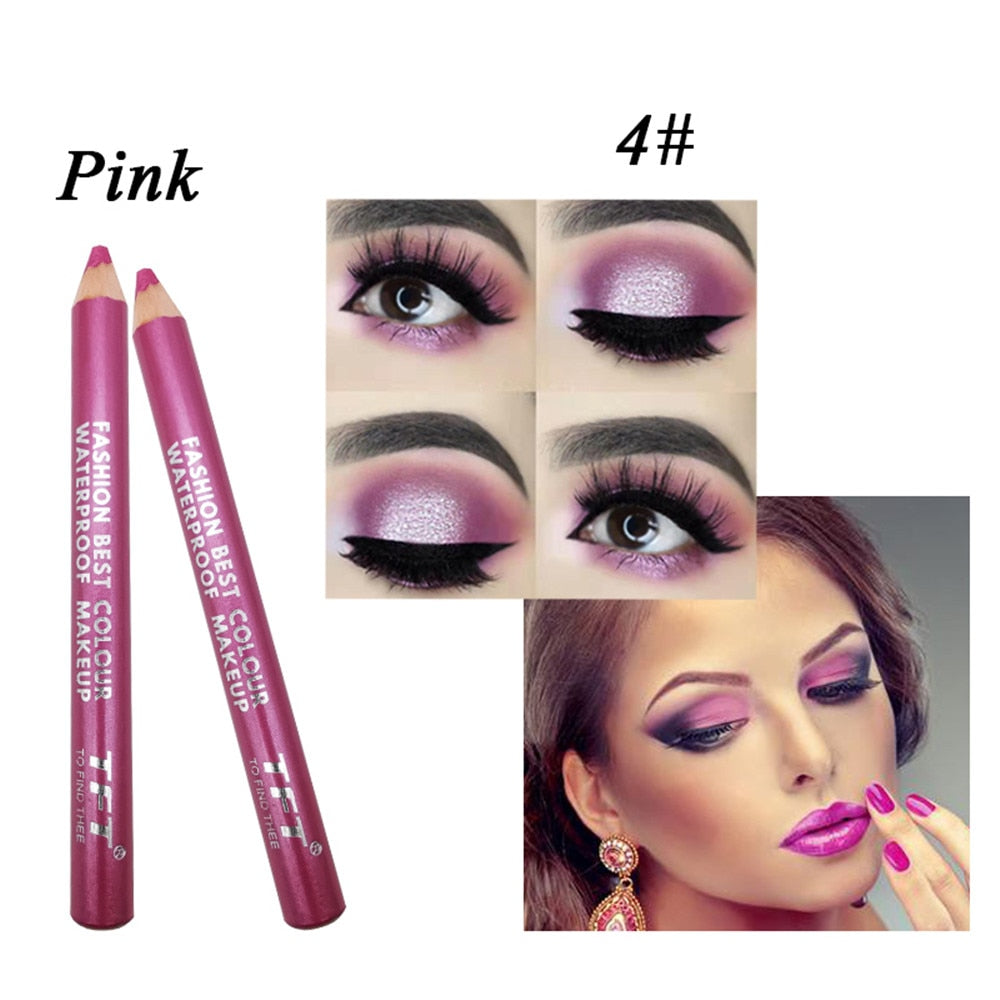 Double Color Matte Lipsticks Pencil Waterproof Long Lasting Sexy Lip Stick Profissional Makeup Lip Tint Pen Cosmetic Lip Liner