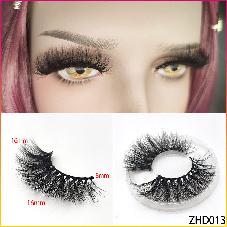 3D Mink Eyelashes 100% Cruelty Free Lashes Reusable Lashes Natural Wispy False Lashes Makeup Wholesale Strip Fluffy Cat Lash