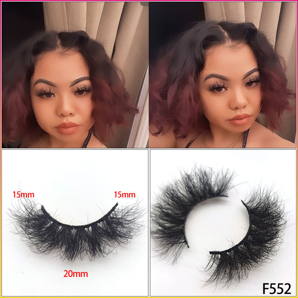 3D Mink Eyelashes 100% Cruelty Free Lashes Reusable Lashes Natural Wispy False Lashes Makeup Wholesale Strip Fluffy Cat Lash