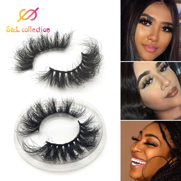 3D Mink Eyelashes 100% Cruelty Free Lashes Reusable Lashes Natural Wispy False Lashes Makeup Wholesale Strip Fluffy Cat Lash