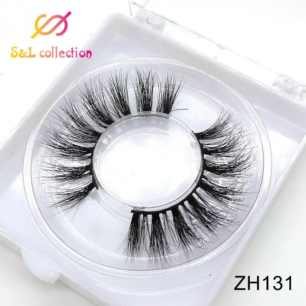 3D Mink Eyelashes 100% Cruelty Free Lashes Reusable Lashes Natural Wispy False Lashes Makeup Wholesale Strip Fluffy Cat Lash