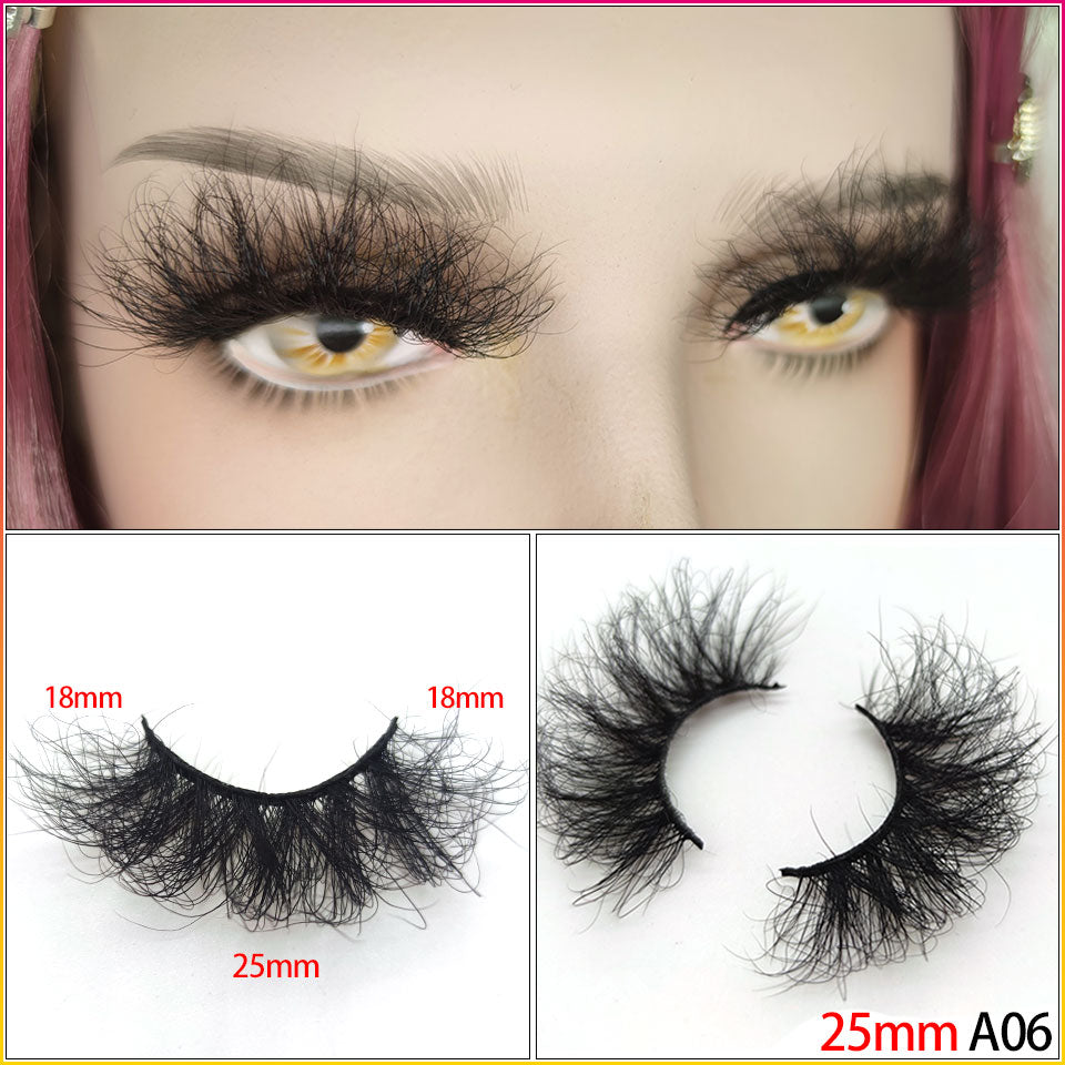 3D Mink Eyelashes 100% Cruelty Free Lashes Reusable Lashes Natural Wispy False Lashes Makeup Wholesale Strip Fluffy Cat Lash