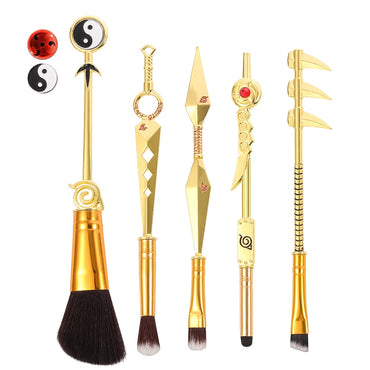 New Classic Anime Cosplay Makeup Brushes Set Design Synthetic Hair Brushes Set Blush Eyeshaow Eyebrow Highlighter Brush