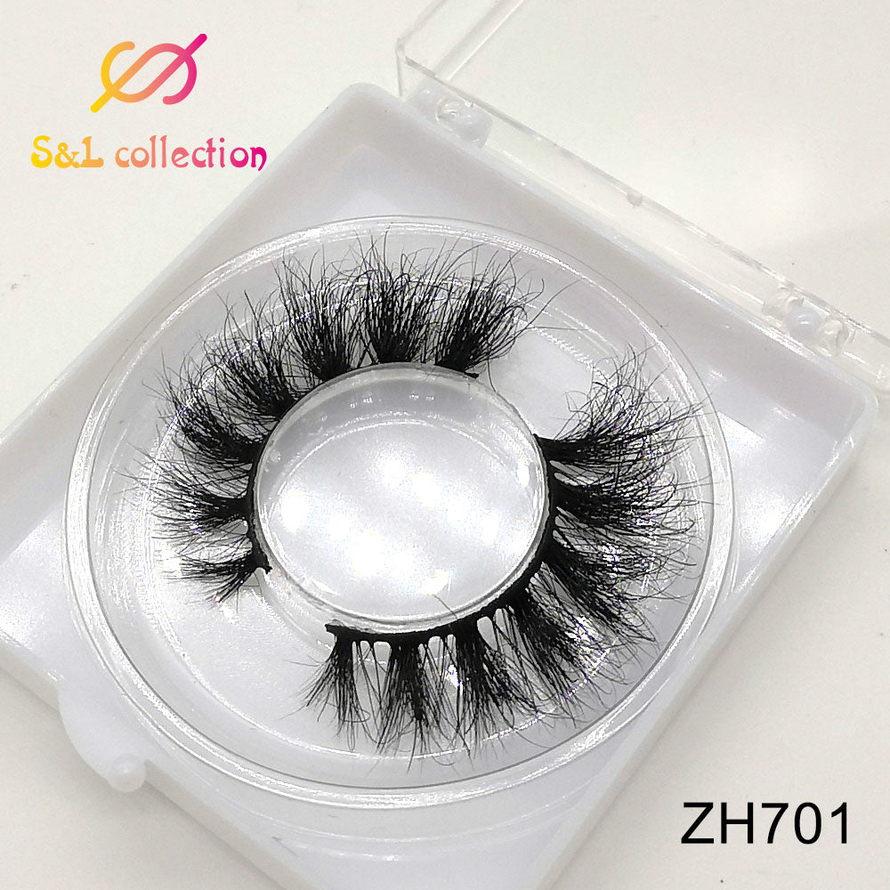 3D Mink Eyelashes 100% Cruelty Free Lashes Reusable Lashes Natural Wispy False Lashes Makeup Wholesale Strip Fluffy Cat Lash