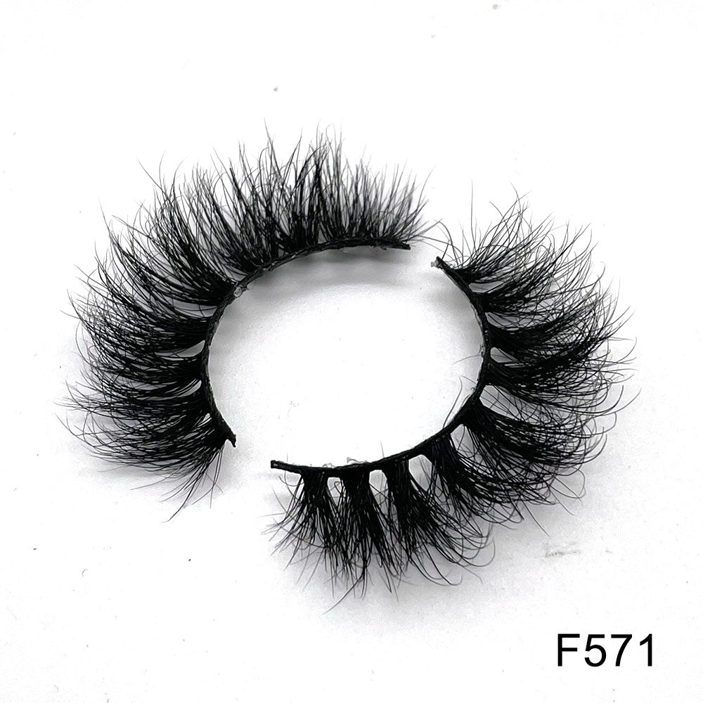 3D Mink Eyelashes 100% Cruelty Free Lashes Reusable Lashes Natural Wispy False Lashes Makeup Wholesale Strip Fluffy Cat Lash