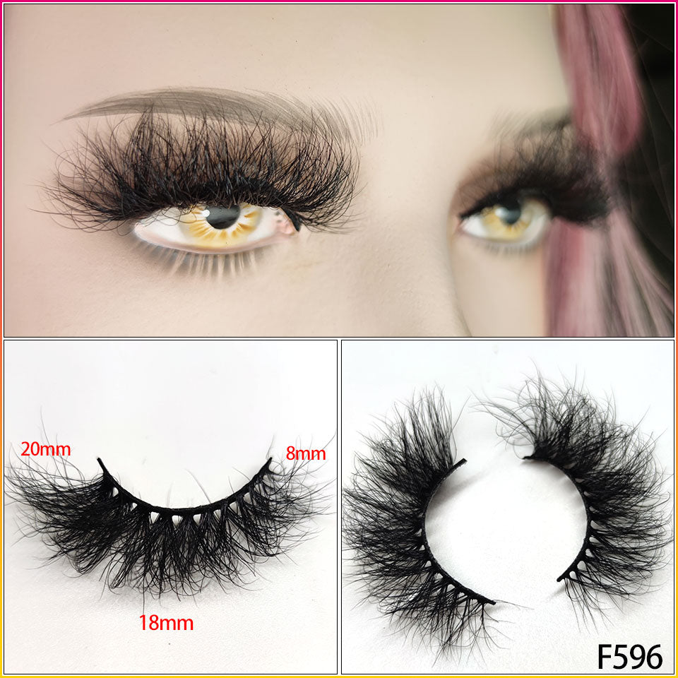 3D Mink Eyelashes 100% Cruelty Free Lashes Reusable Lashes Natural Wispy False Lashes Makeup Wholesale Strip Fluffy Cat Lash