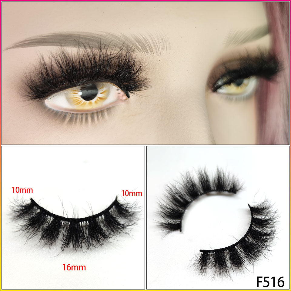 3D Mink Eyelashes 100% Cruelty Free Lashes Reusable Lashes Natural Wispy False Lashes Makeup Wholesale Strip Fluffy Cat Lash