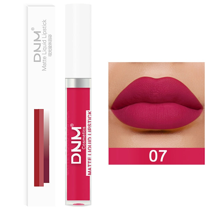 Lip Stick Long Lasting Chocolate Lip Gloss Matte Lip Glaze Cream Liquid Lipstick Makeup Beauty Non-stick Cup Waterproof Cosmetic