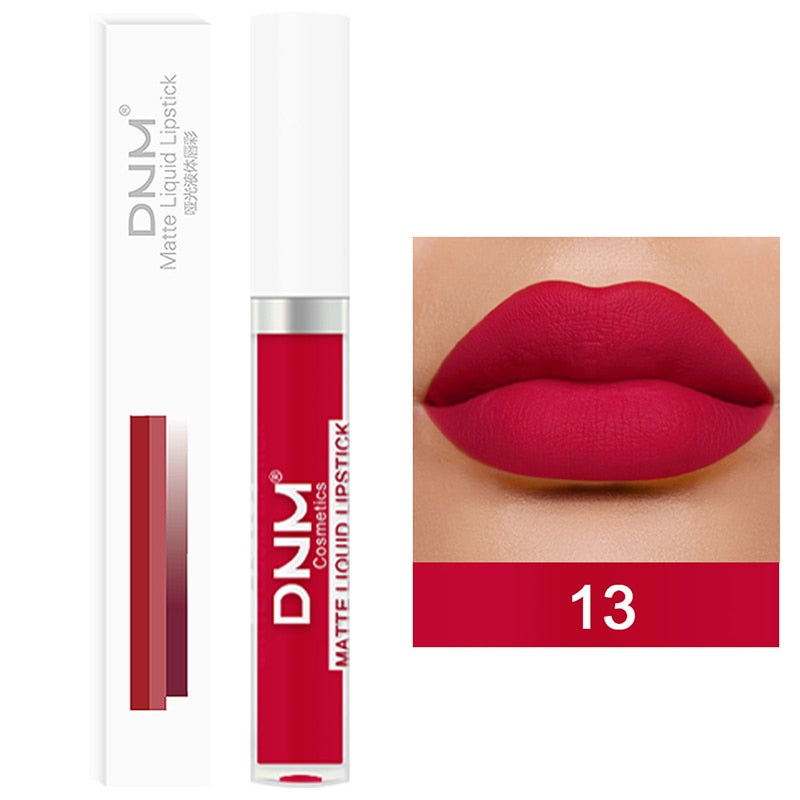 Lip Stick Long Lasting Chocolate Lip Gloss Matte Lip Glaze Cream Liquid Lipstick Makeup Beauty Non-stick Cup Waterproof Cosmetic